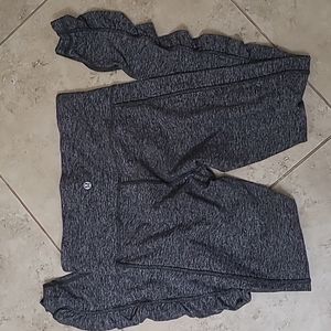 Lululemon leggings with ruched sides